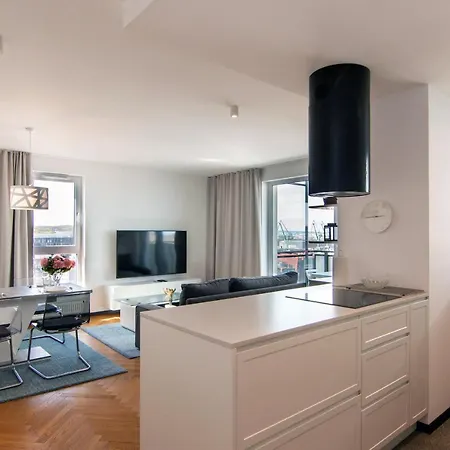 Daire Maya's Flats 46 - New Panorama View Bastion Walowa Gdansk